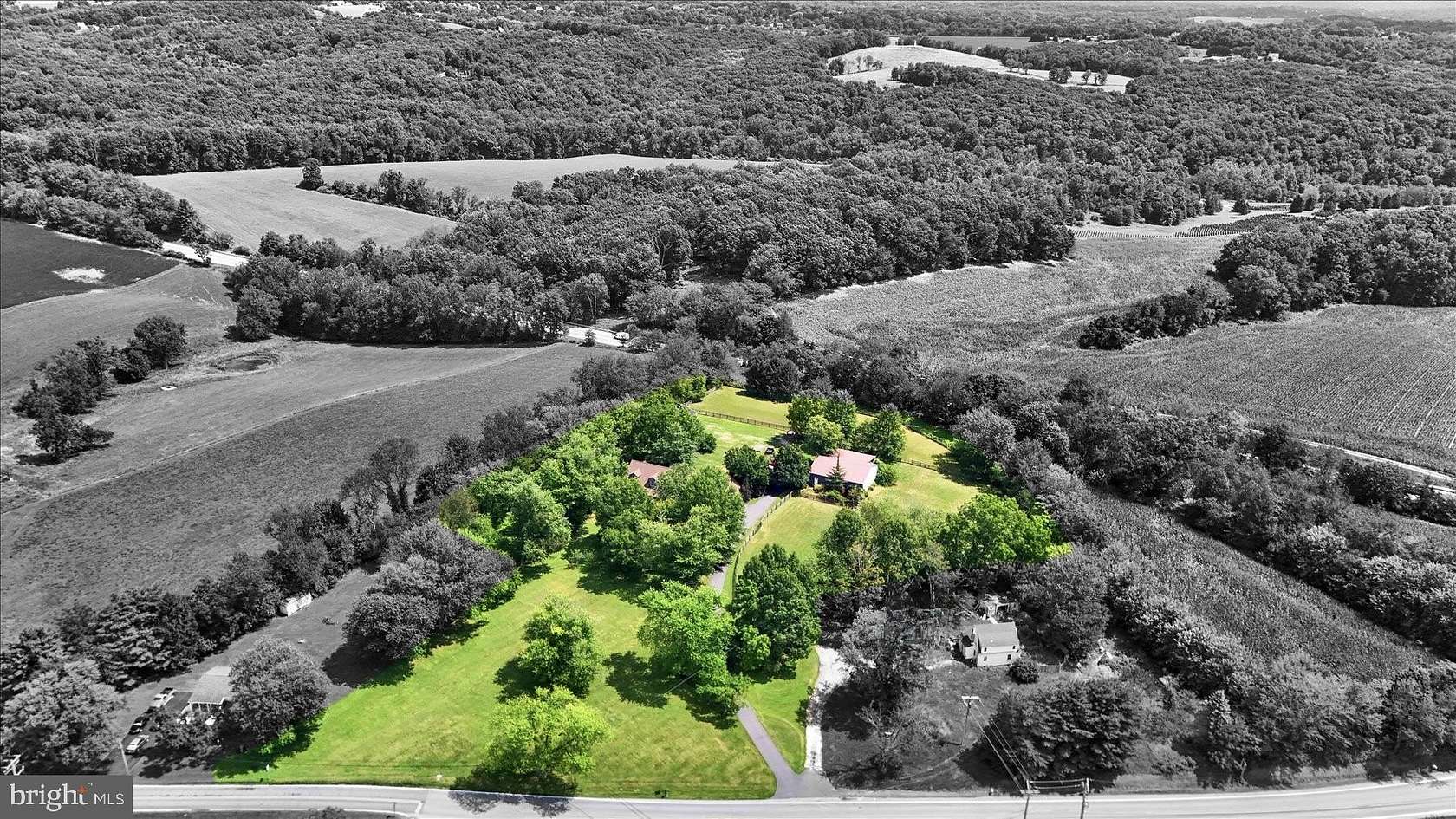 4.37 Acres of Land with Home for Sale in Westminster, Maryland