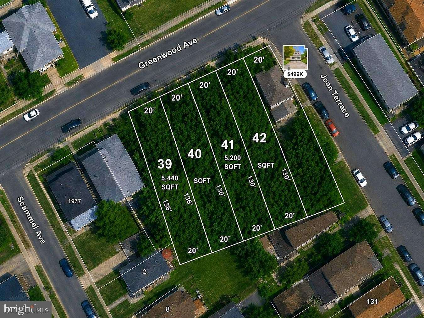 0.24 Acres of Residential Land for Sale in Hamilton Township, New Jersey