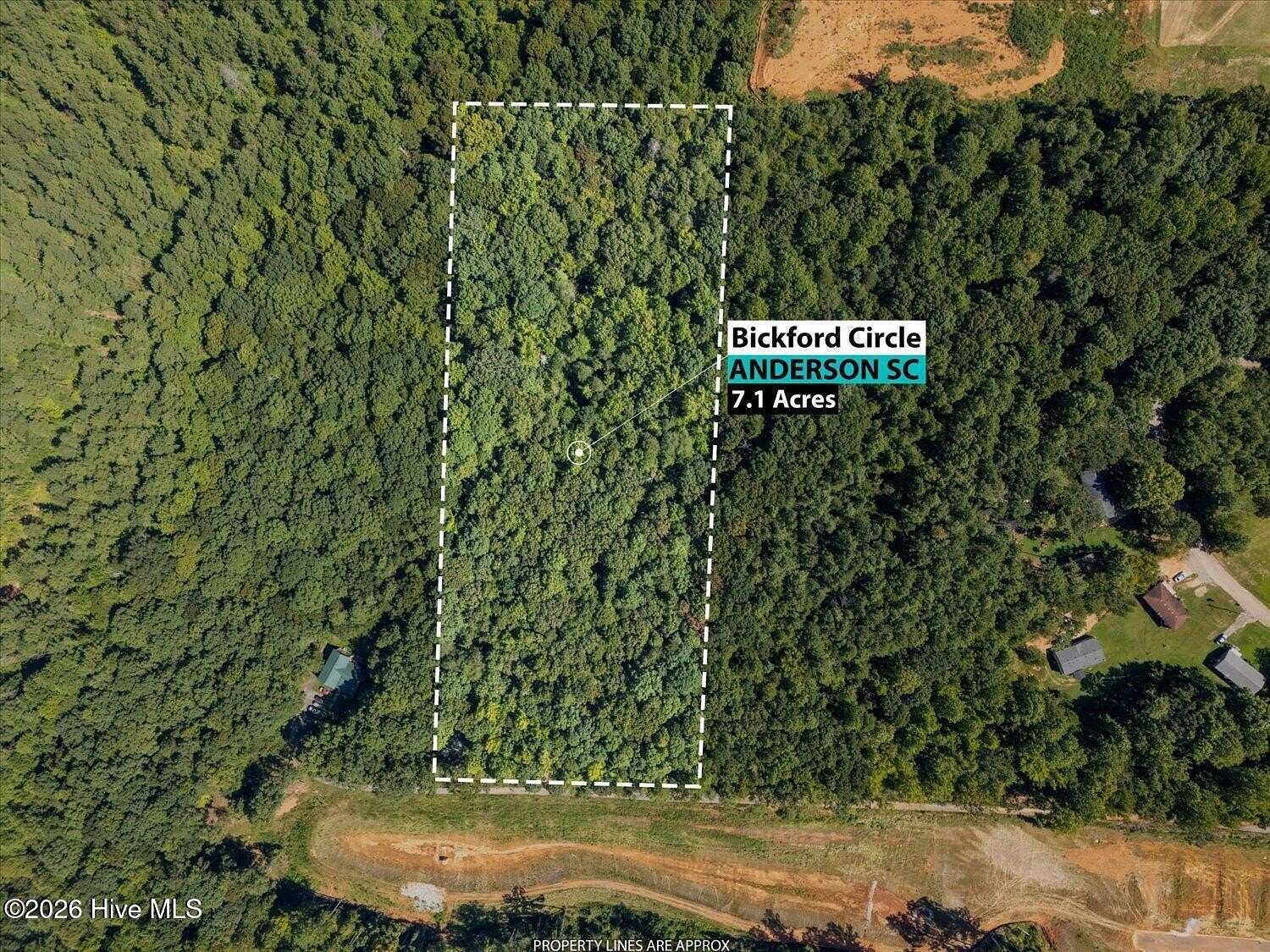 7.1 Acres of Residential Land for Sale in Anderson, South Carolina