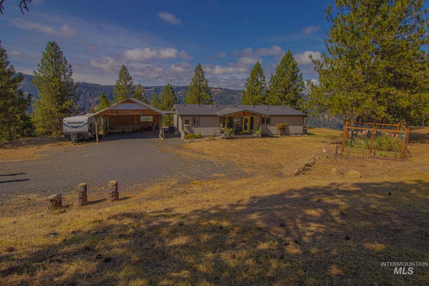 4.9 Acres of Land with Home for Sale in Orofino, Idaho