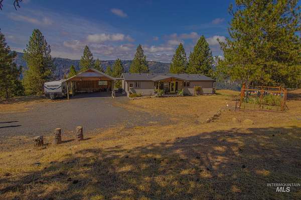 4.9 Acres of Land with Home for Sale in Orofino, Idaho