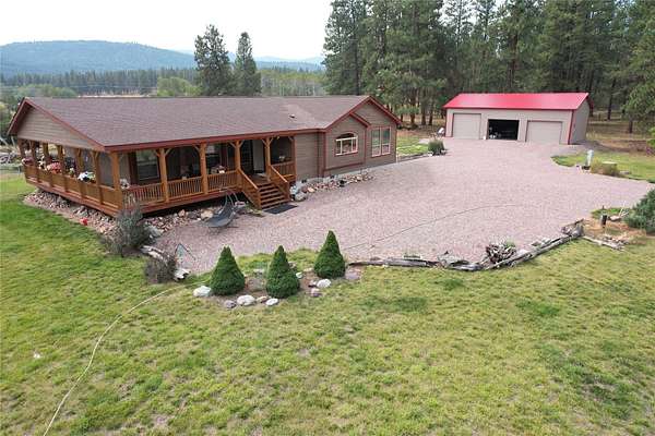 31.5 Acres of Land with Home for Sale in Bonner, Montana