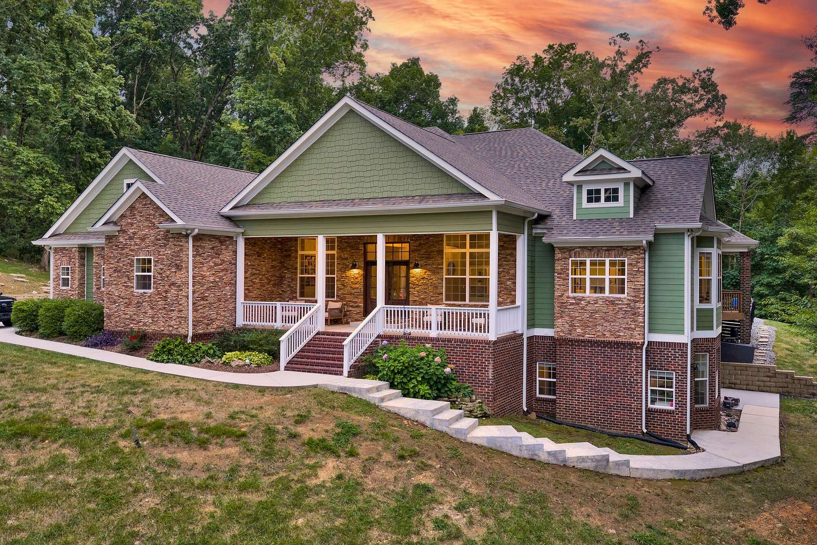 5 Acres of Land with Home for Sale in Ooltewah, Tennessee