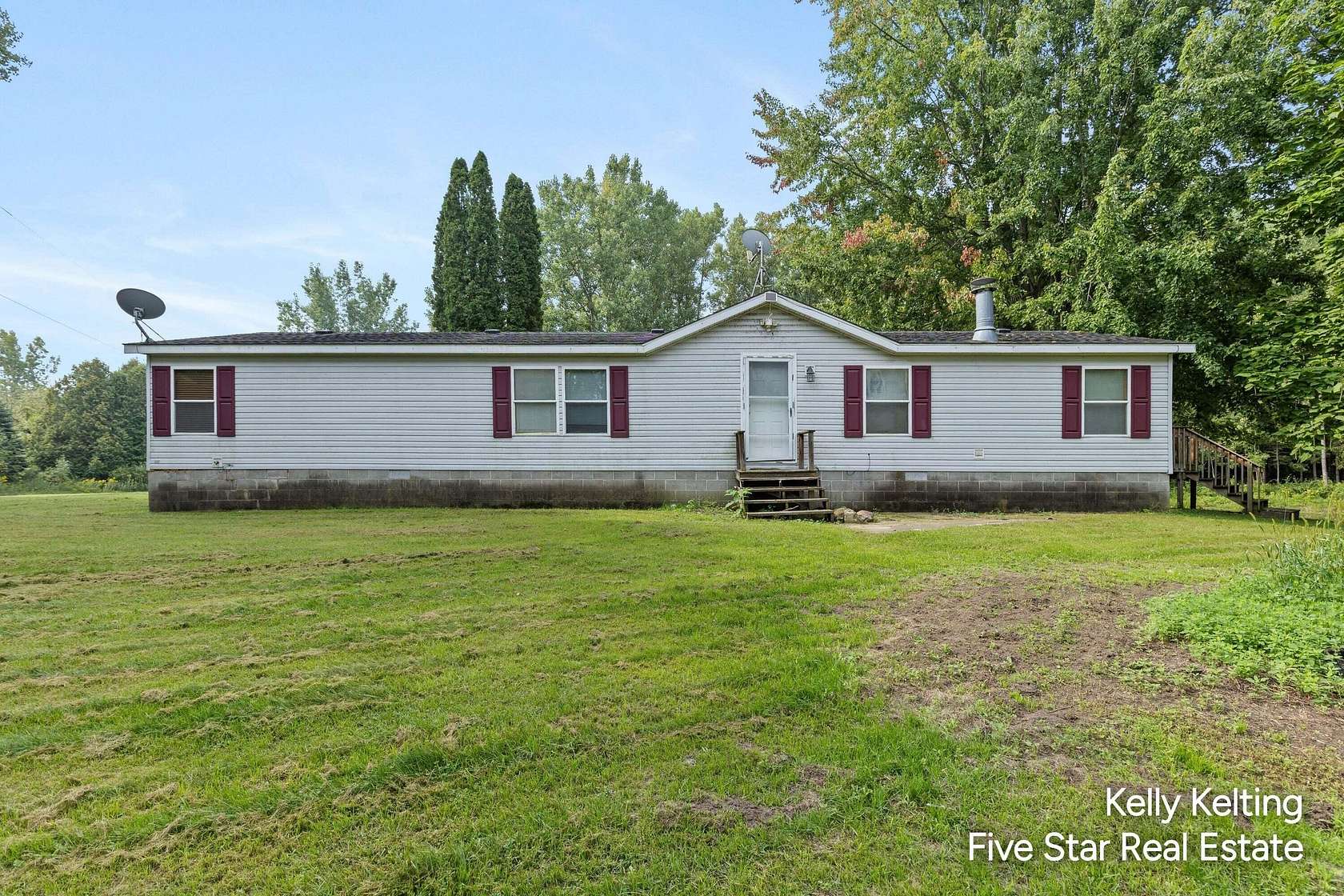4.9 Acres of Land with Home for Sale in Fenwick, Michigan
