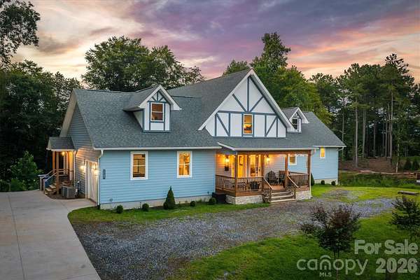 1.5 Acres of Land with Home for Sale in Connelly Springs, North Carolina