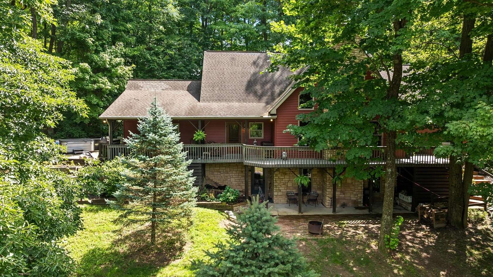 5.83 Acres of Land with Home for Sale in West Liberty, Ohio