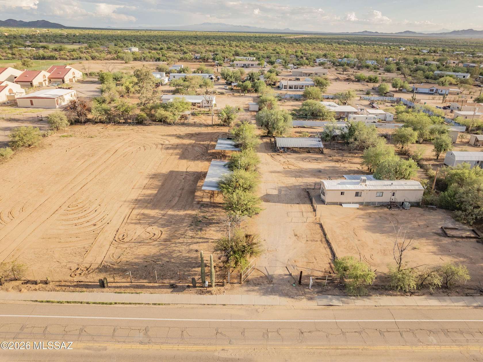 3 Acres of Land with Home for Sale in Tucson, Arizona
