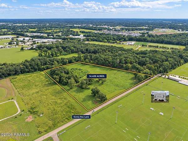 14.4 Acres of Mixed-Use Land for Sale in Lafayette, Louisiana