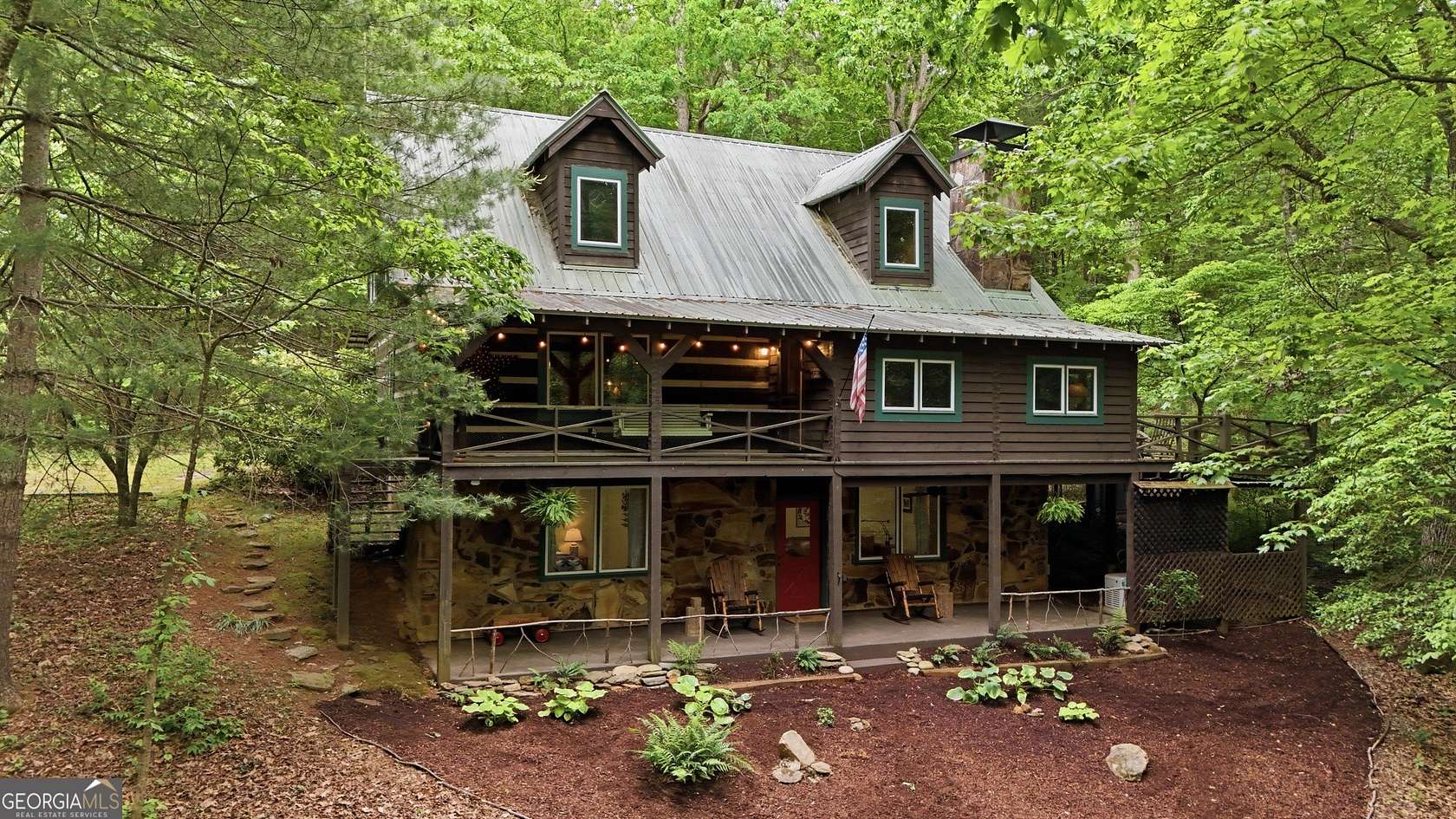 6.1 Acres of Land with Home for Sale in Clarkesville, Georgia