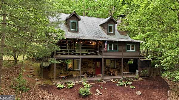 6.1 Acres of Land with Home for Sale in Clarkesville, Georgia