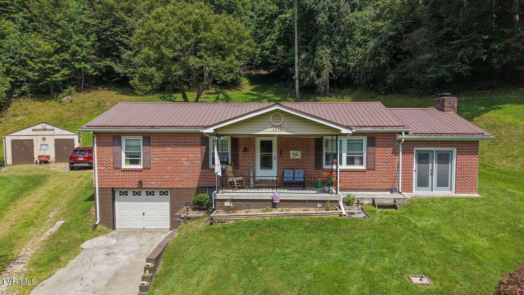 6.55 Acres of Land with Home for Sale in Mountain City, Tennessee