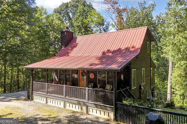 1.5 Acres of Land with Home for Sale in Clarkesville, Georgia