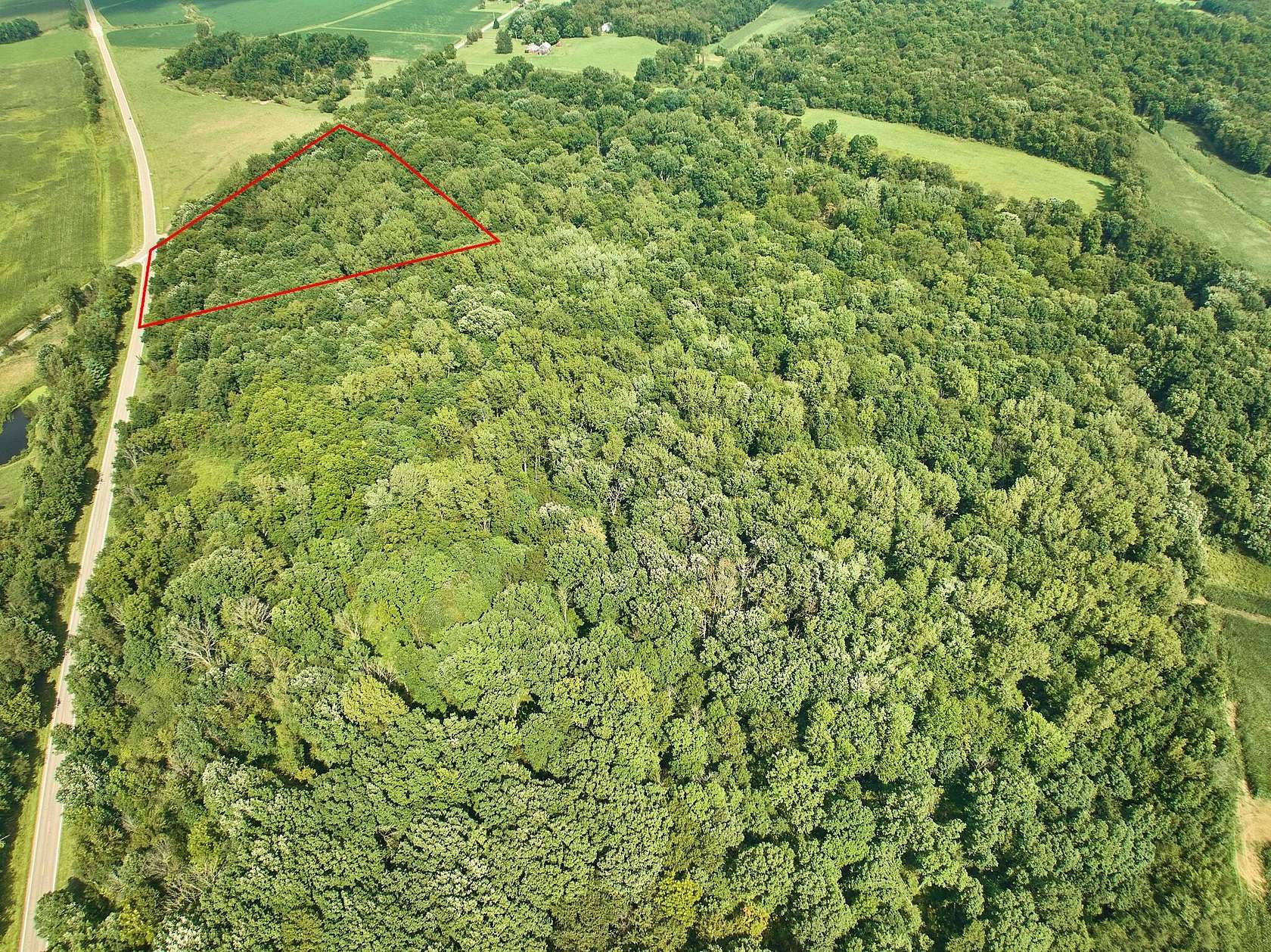 12.5 Acres of Land for Sale in Bellville, Ohio