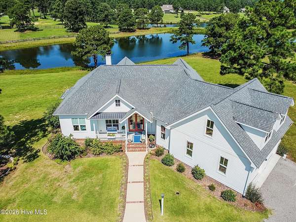 5.8 Acres of Land with Home for Sale in Vass, North Carolina