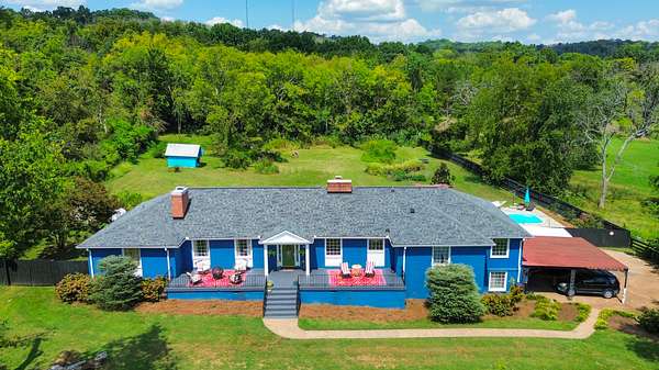 5.25 Acres of Land with Home for Sale in Whites Creek, Tennessee