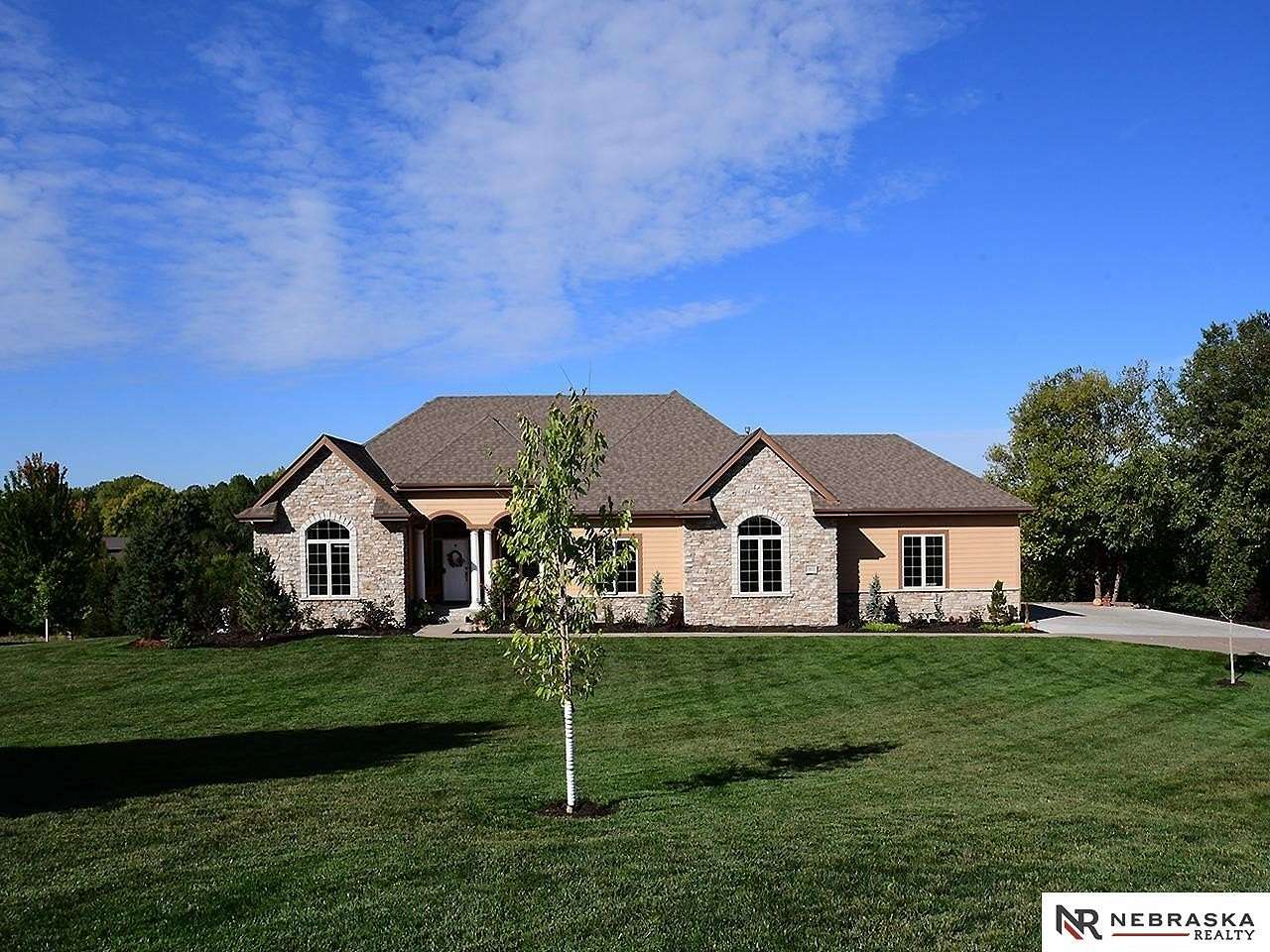 2 Acres of Land with Home for Sale in Bennington, Nebraska