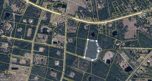 7.75 Acres of Land for Sale in Townsend, Georgia
