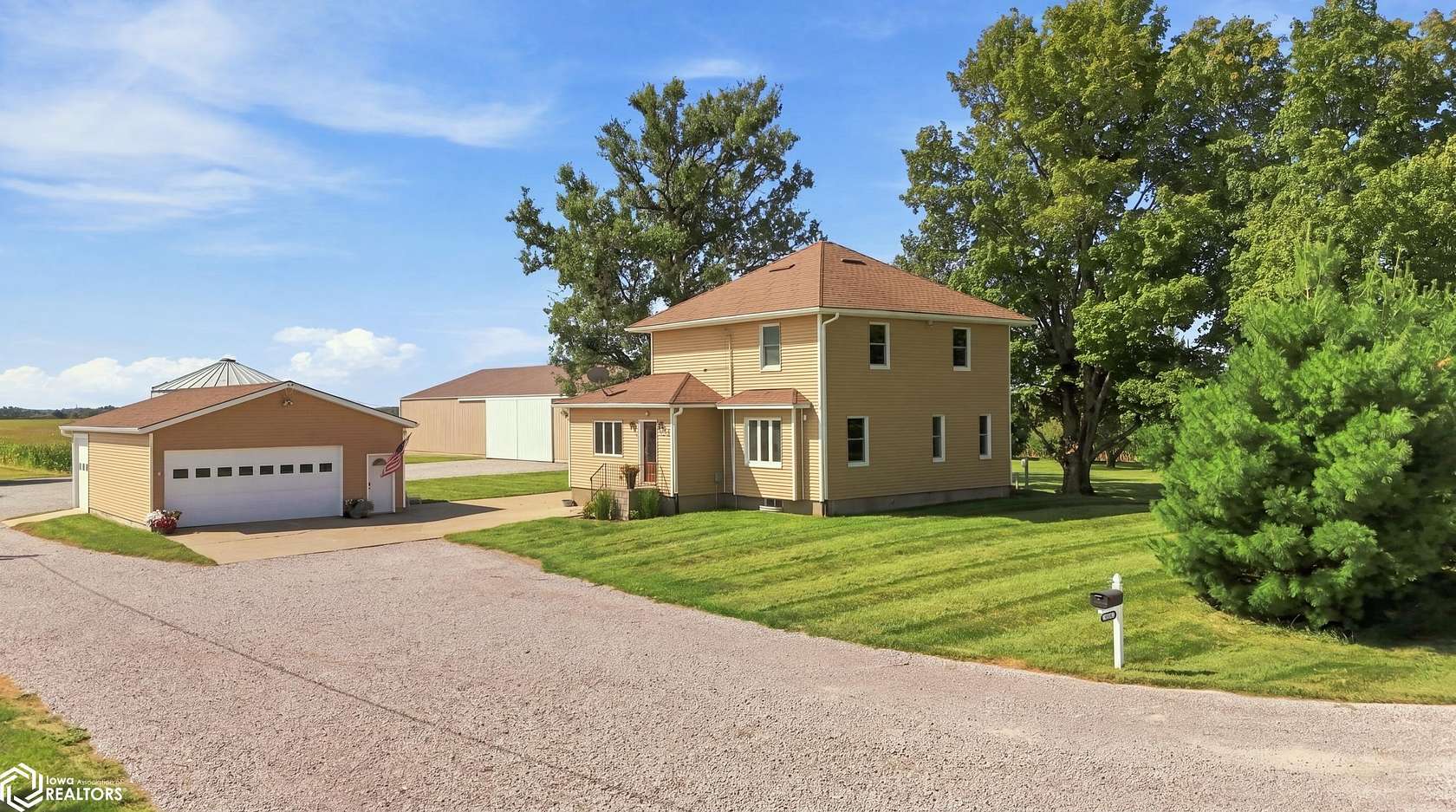 2.2 Acres of Land with Home for Sale in Fairfield, Iowa