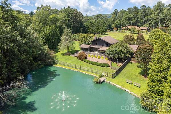 1.56 Acres of Land with Home for Sale in Mills River, North Carolina