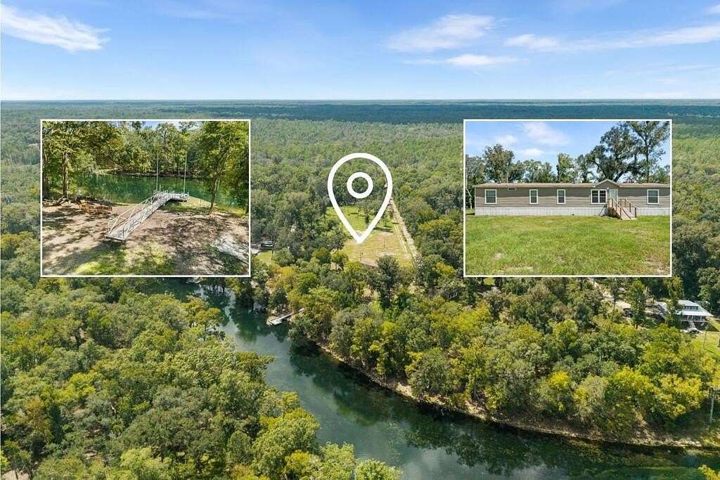 7.4 Acres of Land with Home for Sale in Branford, Florida