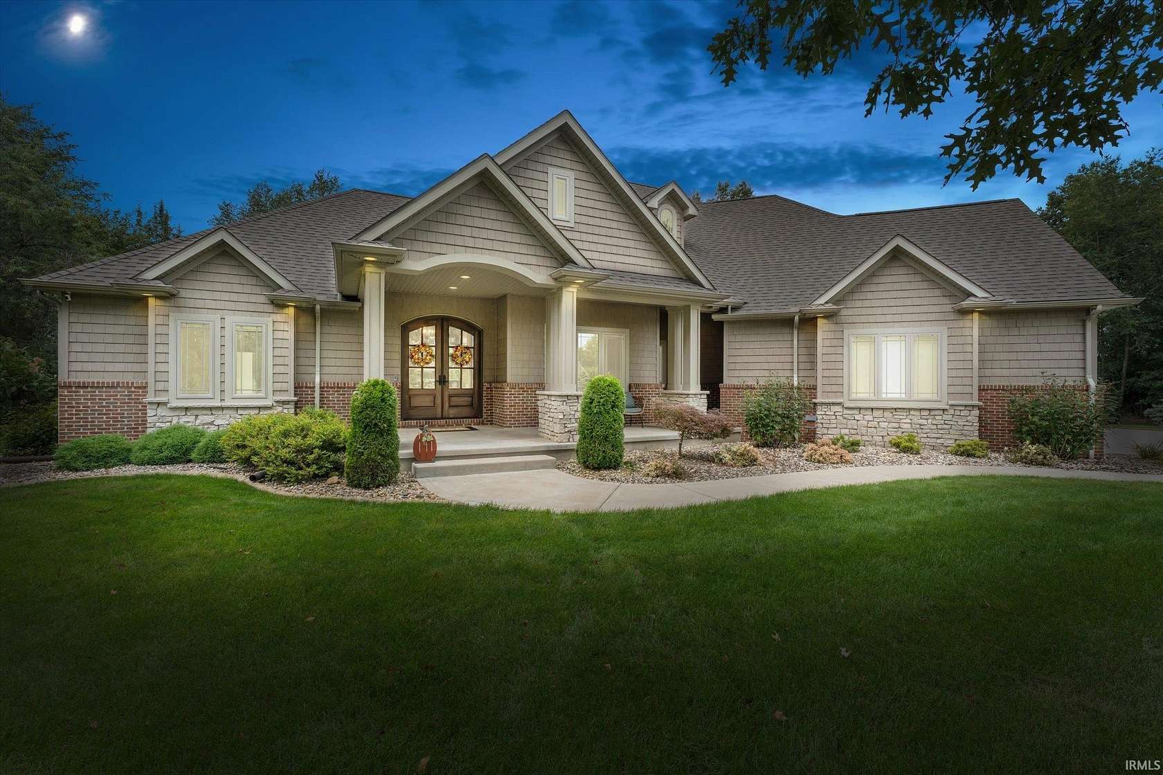 3.35 Acres of Land with Home for Sale in Middlebury, Indiana