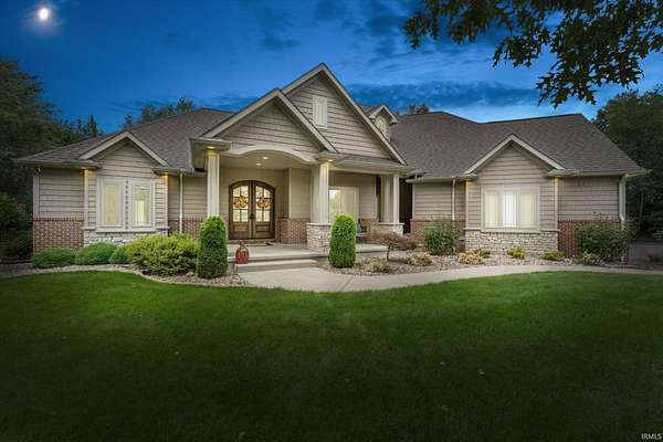 3.35 Acres of Land with Home for Sale in Middlebury, Indiana