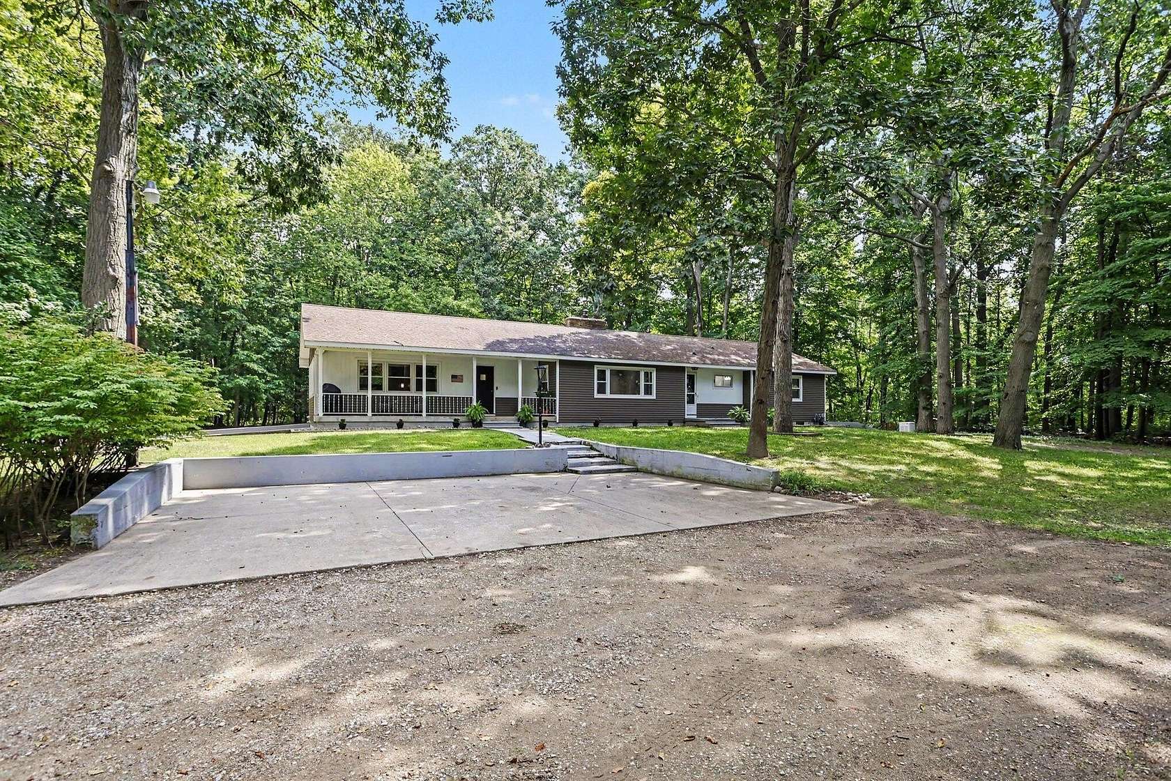 12 Acres of Recreational Land with Home for Sale in Sawyer, Michigan