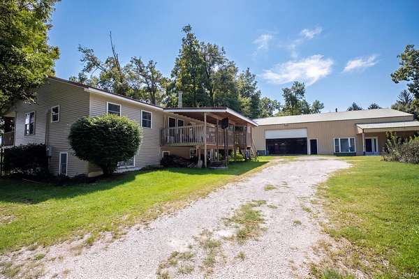 2.74 Acres of Land with Home for Sale in Akron, Indiana