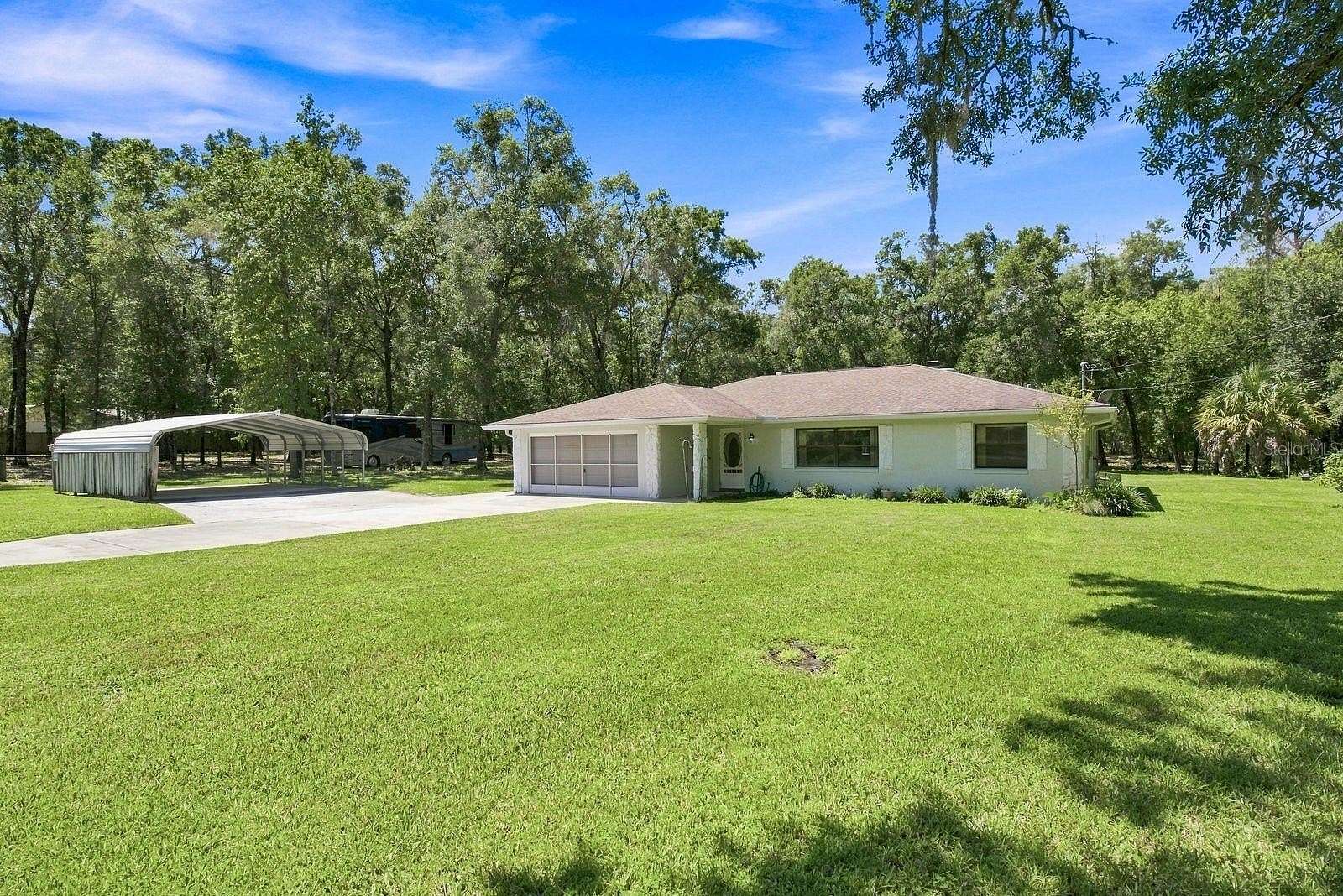 3.86 Acres of Land with Home for Sale in Inverness, Florida