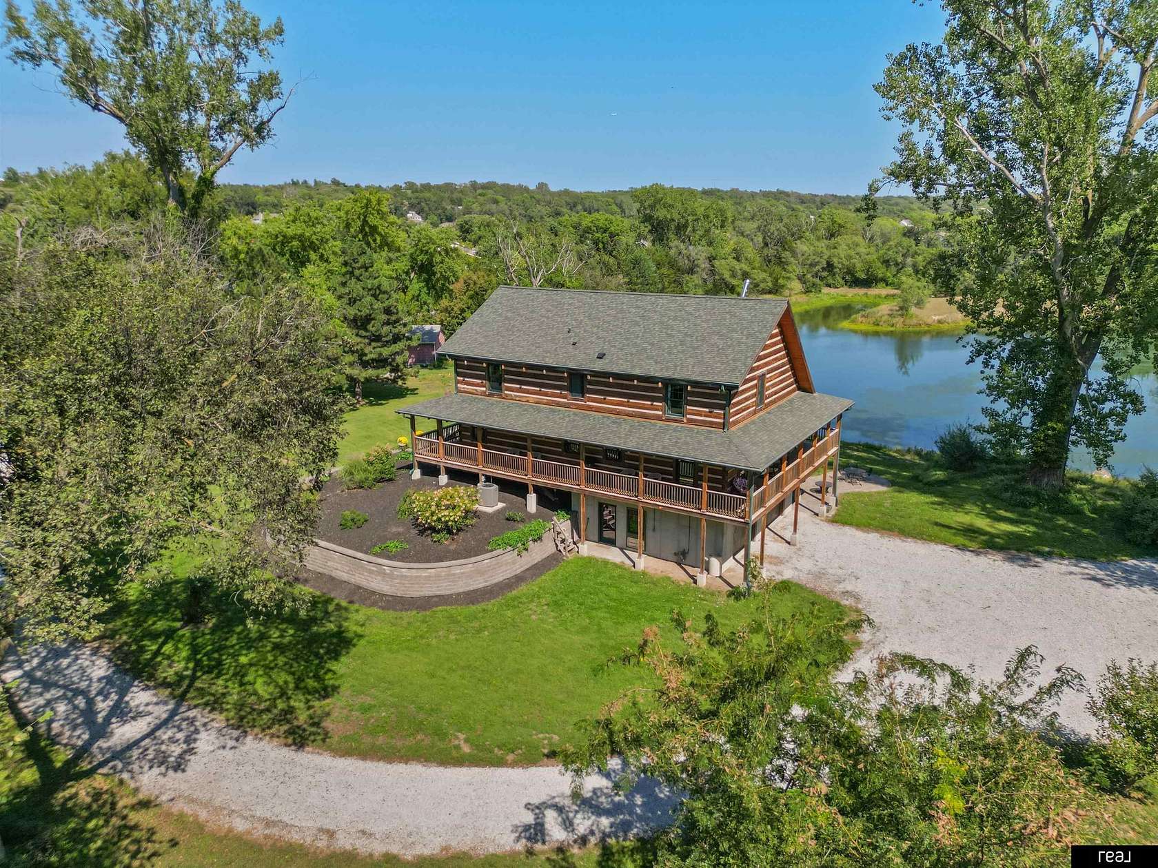 13.8 Acres of Recreational Land with Home for Sale in Papillion, Nebraska