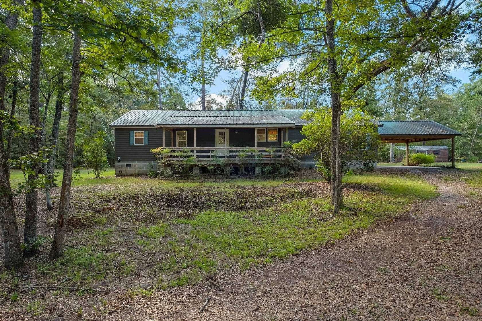 7.73 Acres of Land with Home for Sale in Tallahassee, Florida