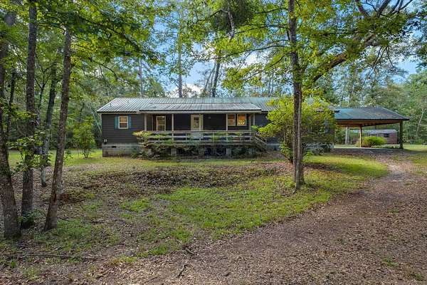 7.73 Acres of Land with Home for Sale in Tallahassee, Florida