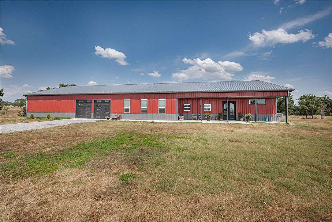 8 Acres of Land with Home for Sale in Gentry, Arkansas