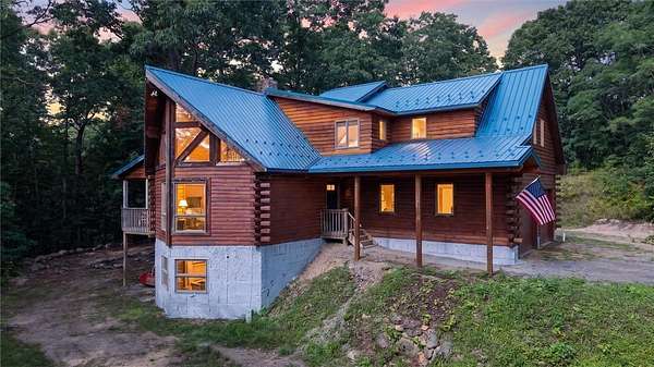 42.2 Acres of Recreational Land with Home for Sale in Canandaigua, New York