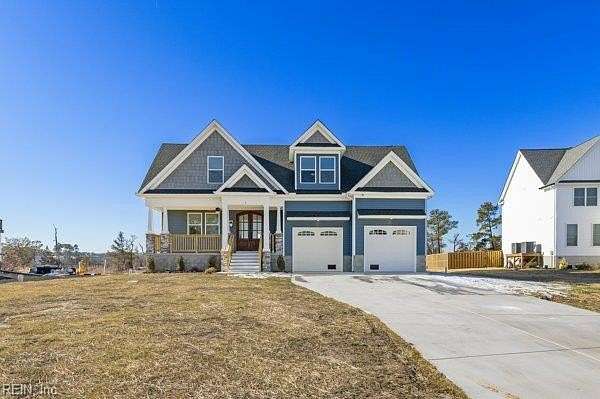 6.5 Acres of Land with Home for Sale in Carrollton, Virginia