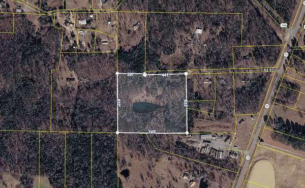 10.7 Acres of Recreational & Residential Land for Sale in Flat Rock, Alabama