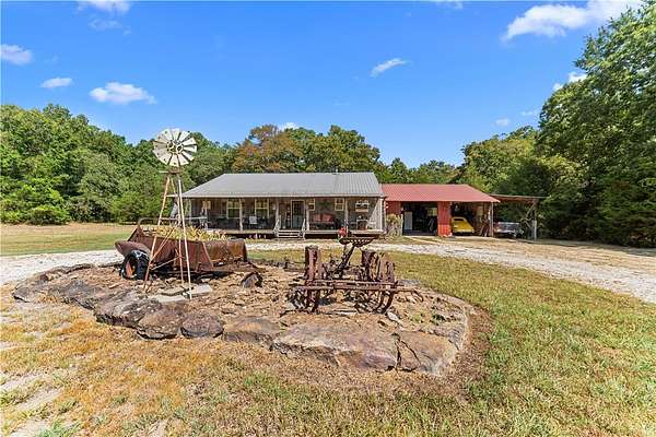 16 Acres of Land with Home for Sale in West Fork, Arkansas