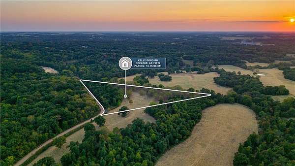 10.5 Acres of Land for Sale in Decatur, Arkansas