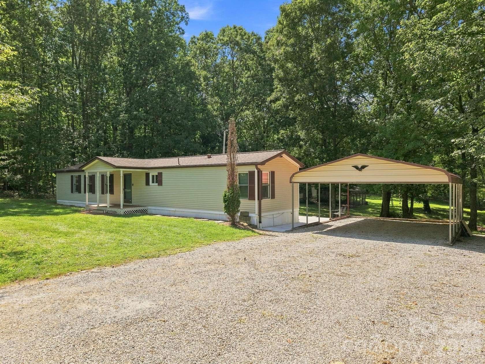 4 Acres of Land with Home for Sale in Connelly Springs, North Carolina