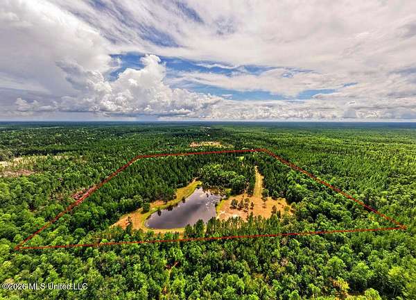 38.7 Acres of Recreational & Residential Land for Sale in Vancleave, Mississippi