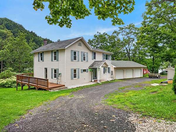 11.1 Acres of Land with Home for Sale in Rome, Pennsylvania