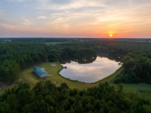 254 Acres of Land with Home for Sale in Holt, Georgia