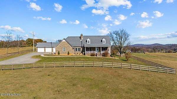 50.7 Acres of Land with Home for Sale in Talbott, Tennessee