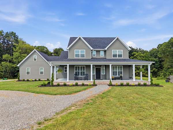 30.2 Acres of Recreational Land with Home for Sale in Rickman, Tennessee