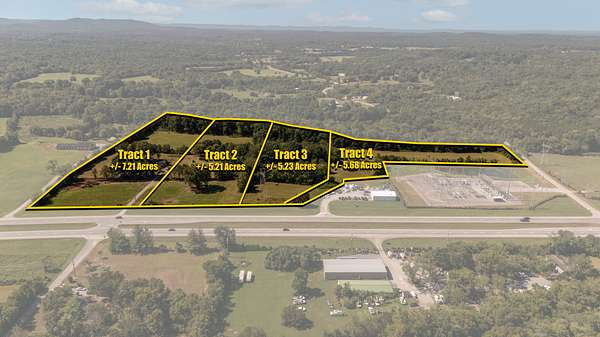 23.3 Acres of Improved Commercial Land for Auction in Readyville, Tennessee