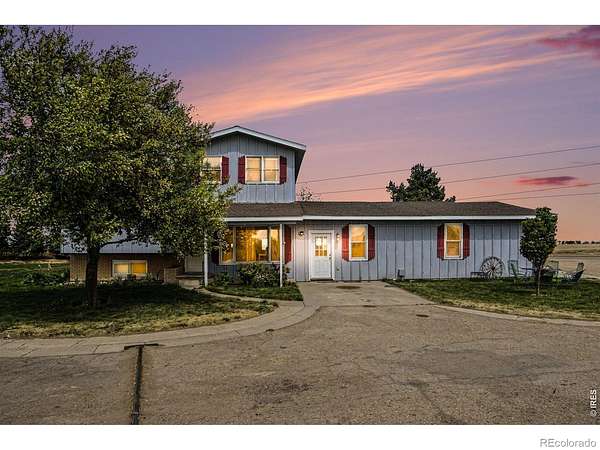 3.58 Acres of Land with Home for Sale in Greeley, Colorado