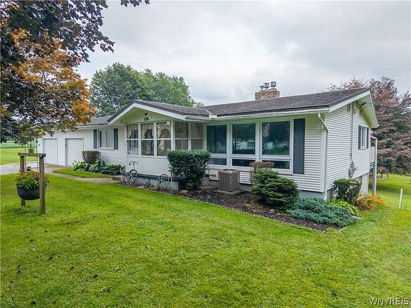 6.48 Acres of Land with Home for Auction in Batavia, New York