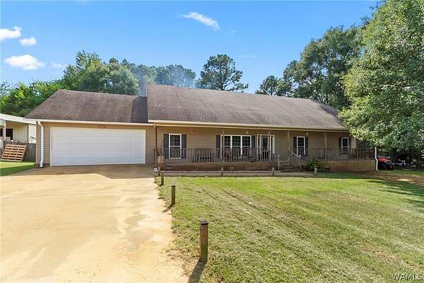 1.58 Acres of Land with Home for Sale in Moundville, Alabama