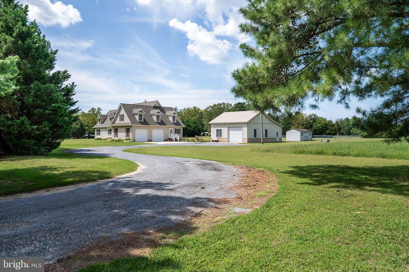 2 Acres of Land with Home for Sale in Denton, Maryland