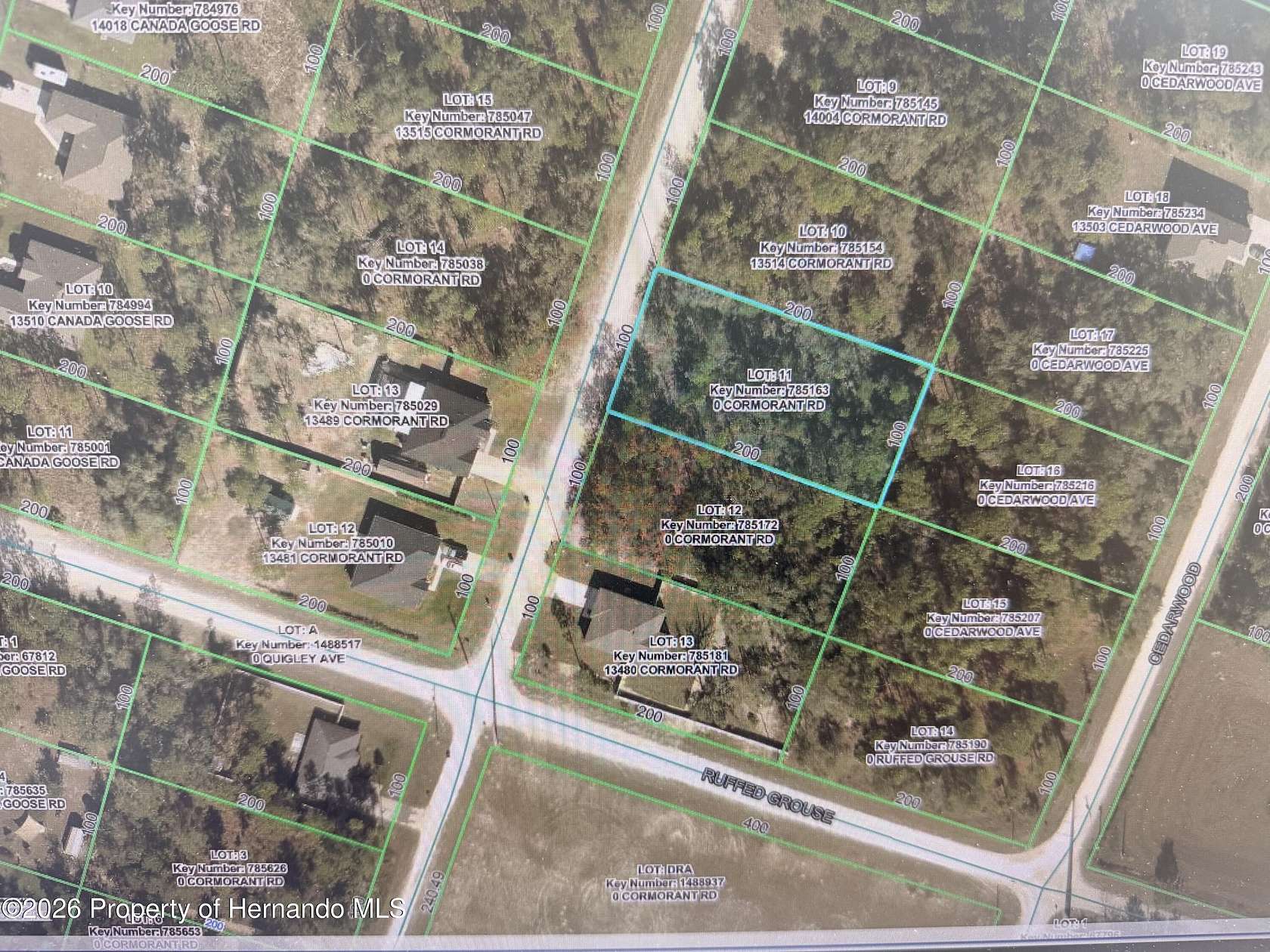 0.5 Acres of Land for Sale in Weeki Wachee, Florida